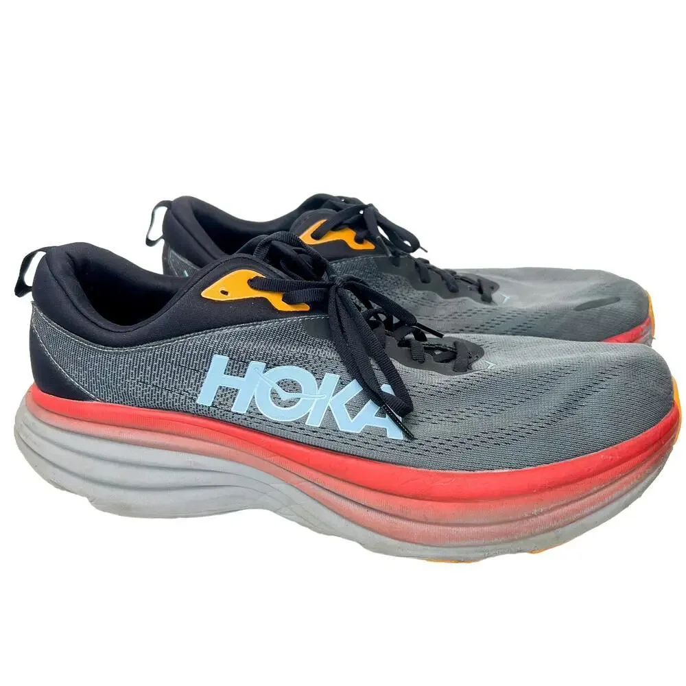HOKA ONE ONE Bondi 8 Running Shoe Size M14 2E - Picture 5 of 8